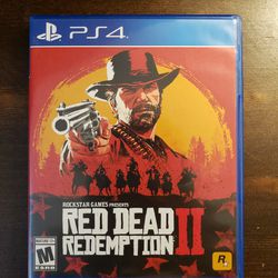 PS4 Game: Red Dead Redemption 2