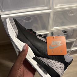 Jordan 3 Black Cement 