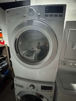 LG Front Load Washer & Dryer Set - Energy Efficient