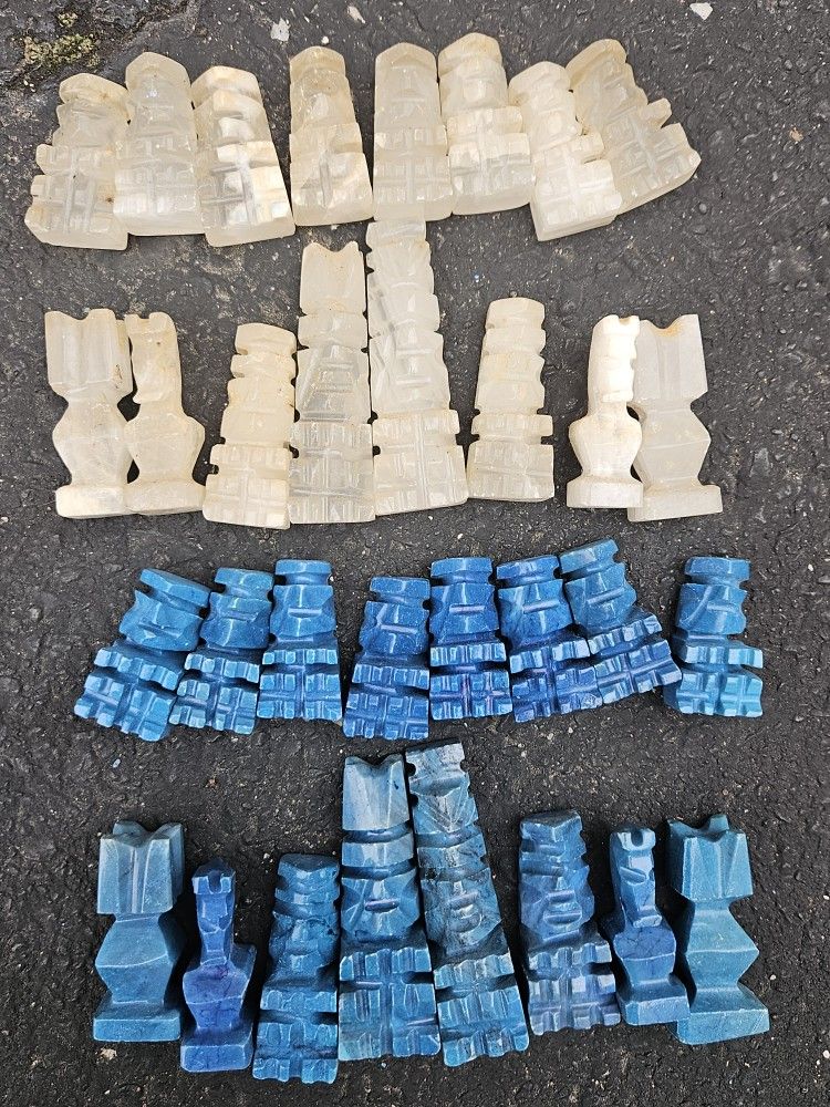 Crystal Chess Pieces