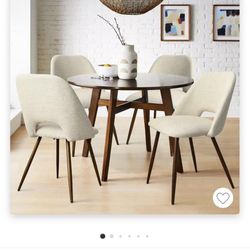 Set Of 4 Dining Chairs 