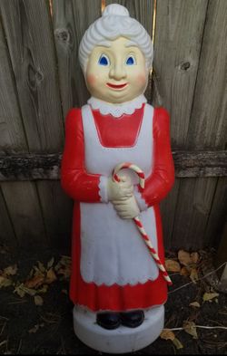 Don Featherstone mrs santa claus blow mold