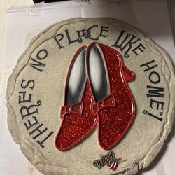 Wizard Of Oz Red Slippers Plaque