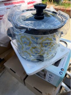 Prepology 2-qt Compact Slow Cooker with Glass Lid