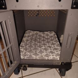 Dog Crate With Wheels