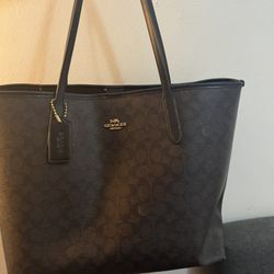 Large City Tote Coach Bag 