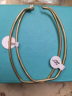 Gold plated earrings