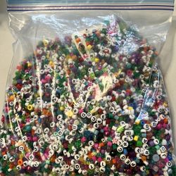 Ziplock Bag Full Of Beads