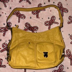 ROSETTI mustard yellow shoulder bag