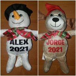 Personalized Christmas Plush