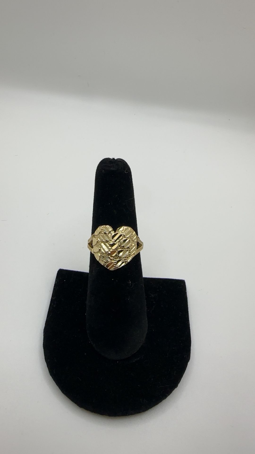 Heart Nugget Ring 