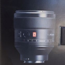Sony G Master 85mm Lens