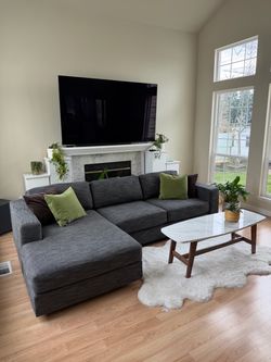 West Elm 2-Piece Urban Sectional Sofa