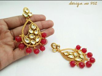 Women's Gold Plated Earings