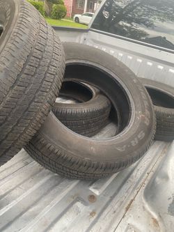 20 inch Goodyear tires-P275/60R20