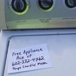 Refrigerator, Washer, Dryer, Stove, Ac, Air Conditioner 