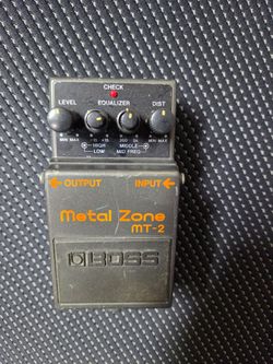 Boss metal zone