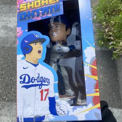 Limited Edition Gray Ohtani Bobbleheads