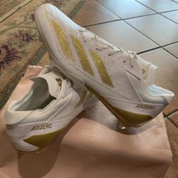 Adidas atdizero Electric II Premium Football Cleats (Size: 12)
