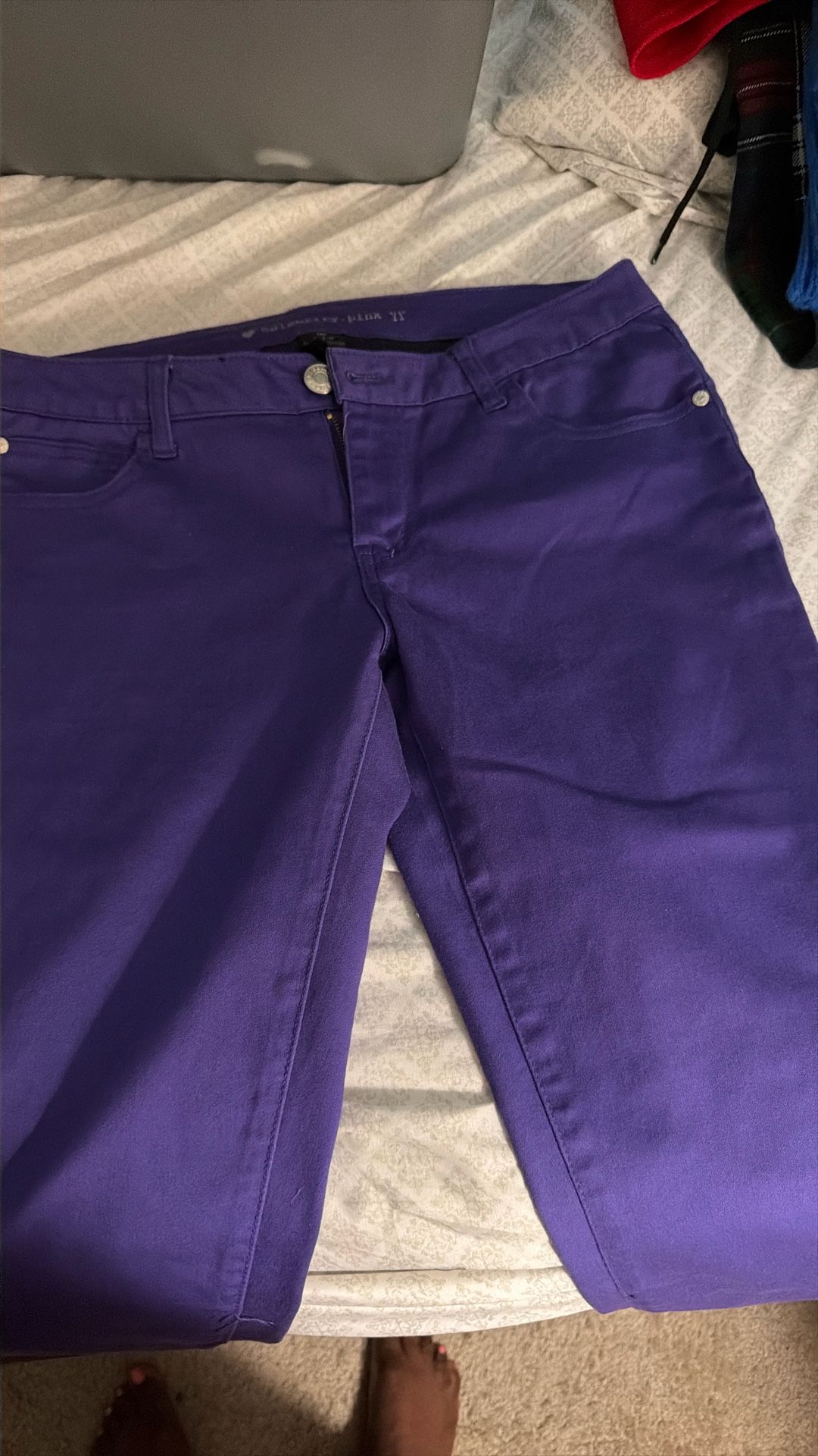 Size 11 Beautiful Color Women Skinny Jeans 