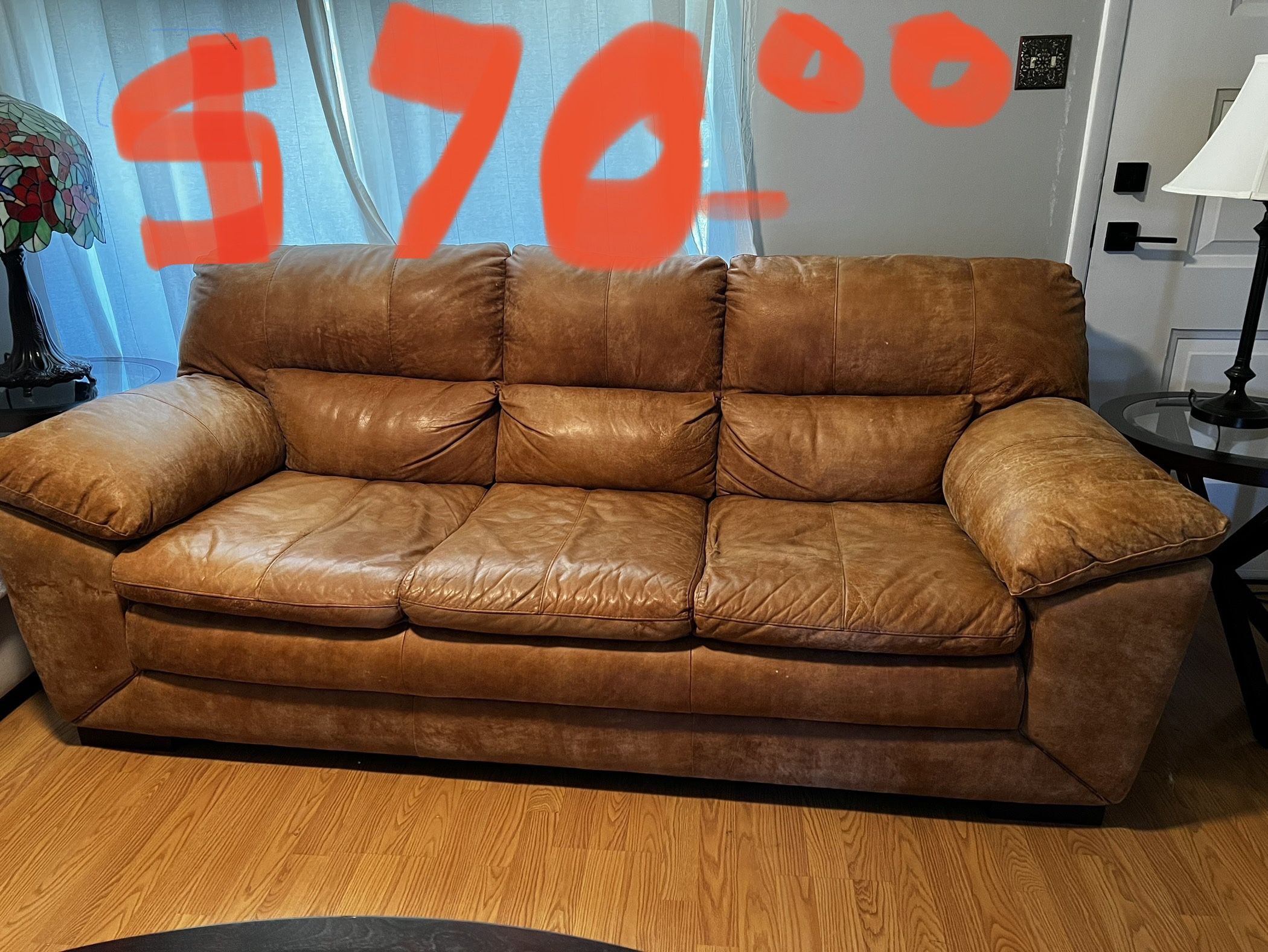 Couch, And Lamp