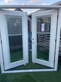 New patio door fiberglass French Jeld when size w71.1/2  h 79/1/2 $975