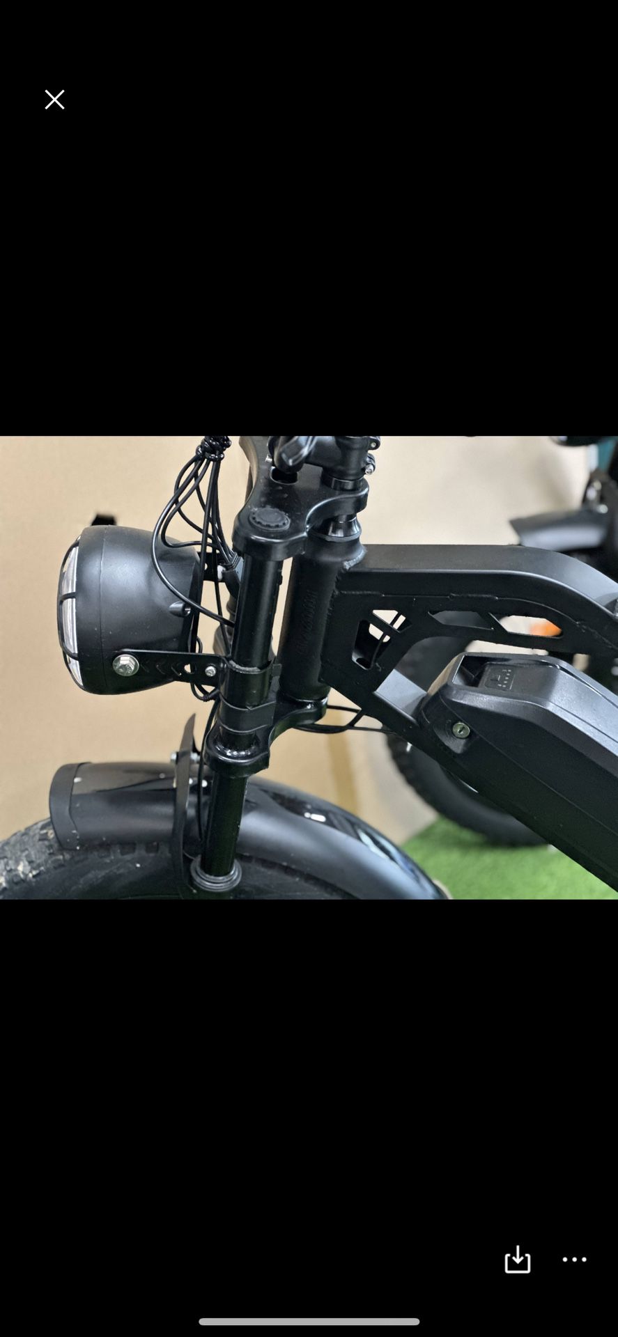 2023 Brand E bike v20 (Black) Bluetooth, Removable BATTERY