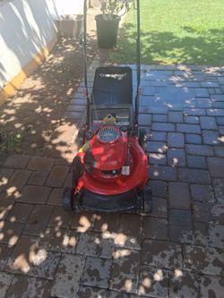 Lawnmower works good $80