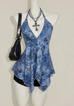 Larger halter top