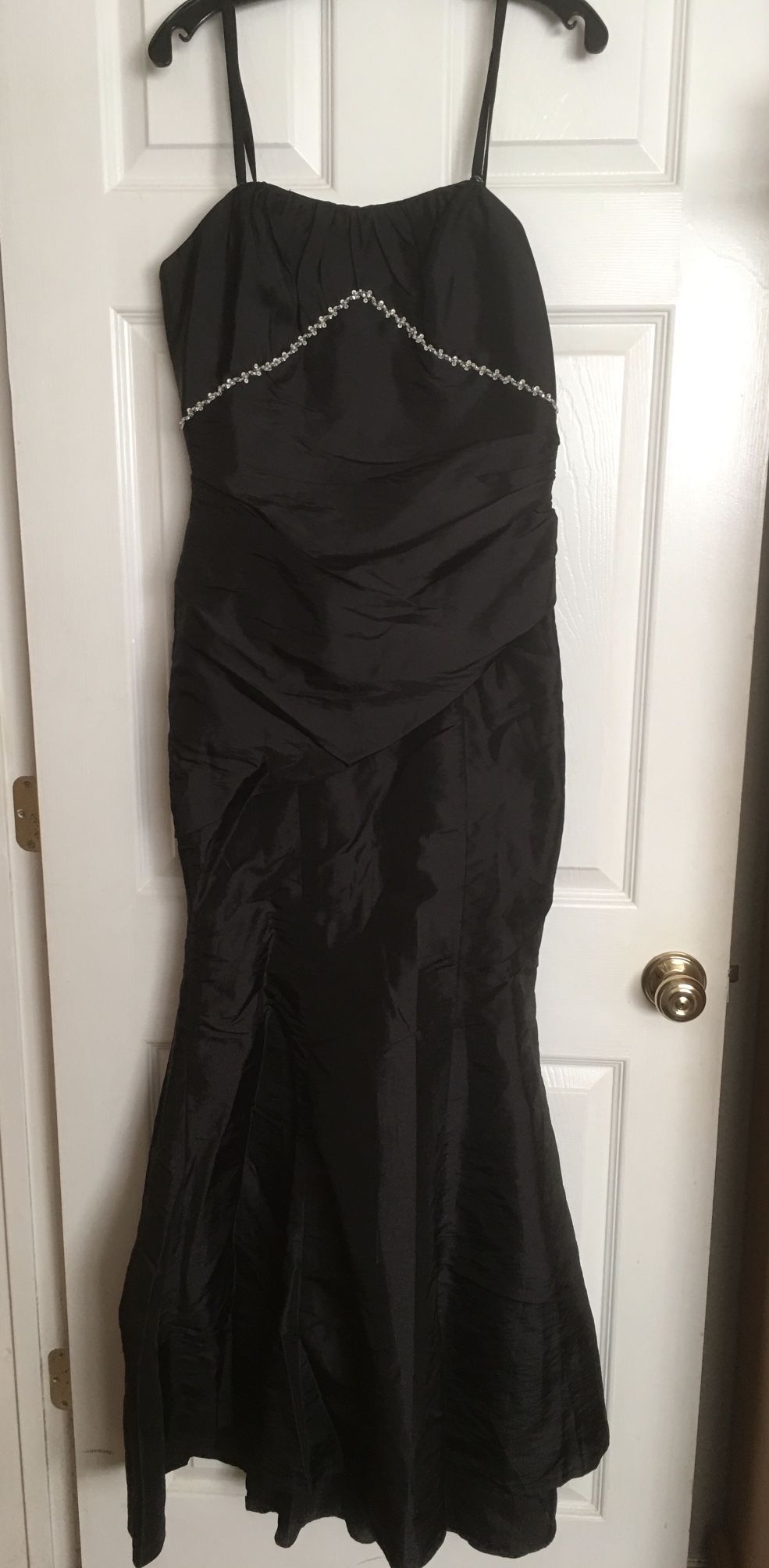 Black Formal Mermaid Dress Size 12