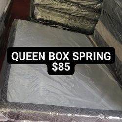 Queen Box Spring ONLY 