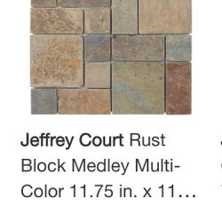 (43) Pieces Jeffrey Court Rust Block Medley 