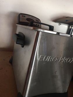 Euro pro fryer