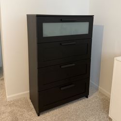 IKEA BRIMNES BLACK DRESSER 
