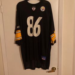 Hines Ward Pittsburg Steelers Jersey Reebok Size 3xl