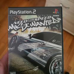 NFS Most Wanted PS2