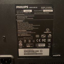 Phillips BDM4350 4K Display Monitor