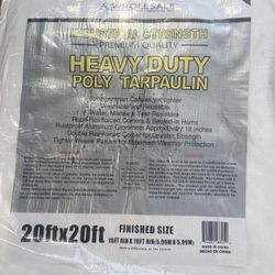 Lona Heavy Dury 20 X 20 Ft.