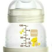 MAM anti-colic & self-sterilising 4.5oz bottle, 2x