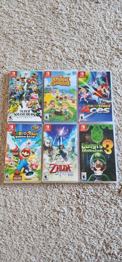 Nintendo Switch Games!!