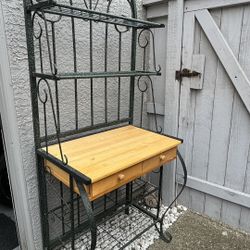 Outdoor Garden Cabinet  Almost New Retail Value $350 