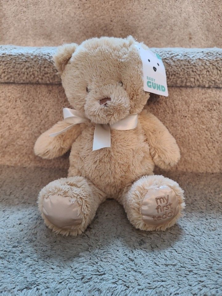 My First Teddy Bear. (Tan/Marron Clair)
