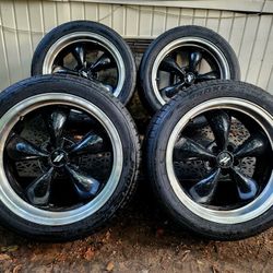 20" American Muscle Rims With Tires 