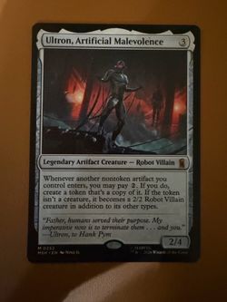 MTG | Ultron, Artificial Malevolence | Marvel Super Hero’s | Mythic | Non-Foil