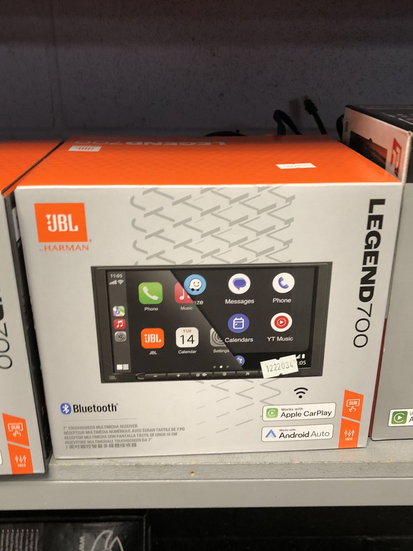 Jbl Legend 700 Double Din Apple CarPlay And Android Auto Wireless