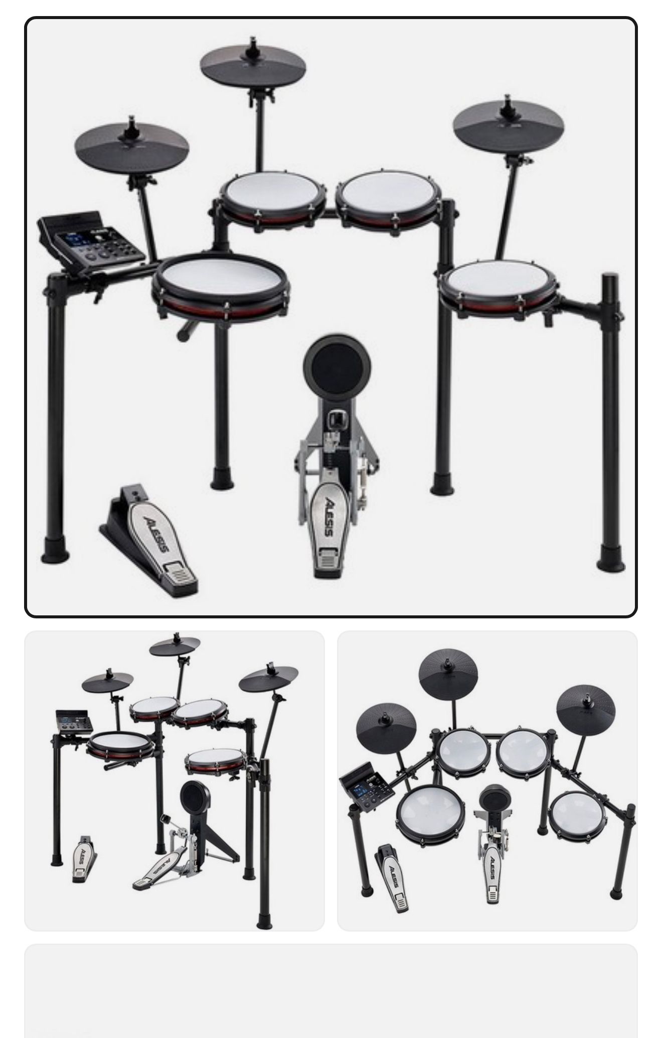 Alesia Nitro Max 8 Piece Electronic Drum Set