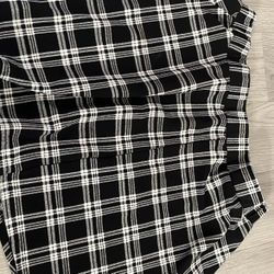 SHEIN Plad Skirt