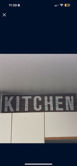 Kitchen Sign