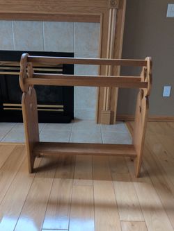 Antique Quilt Rack