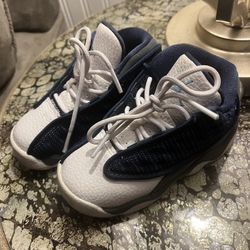 Jordan 13 Navy Flints Toddler Size 7C 